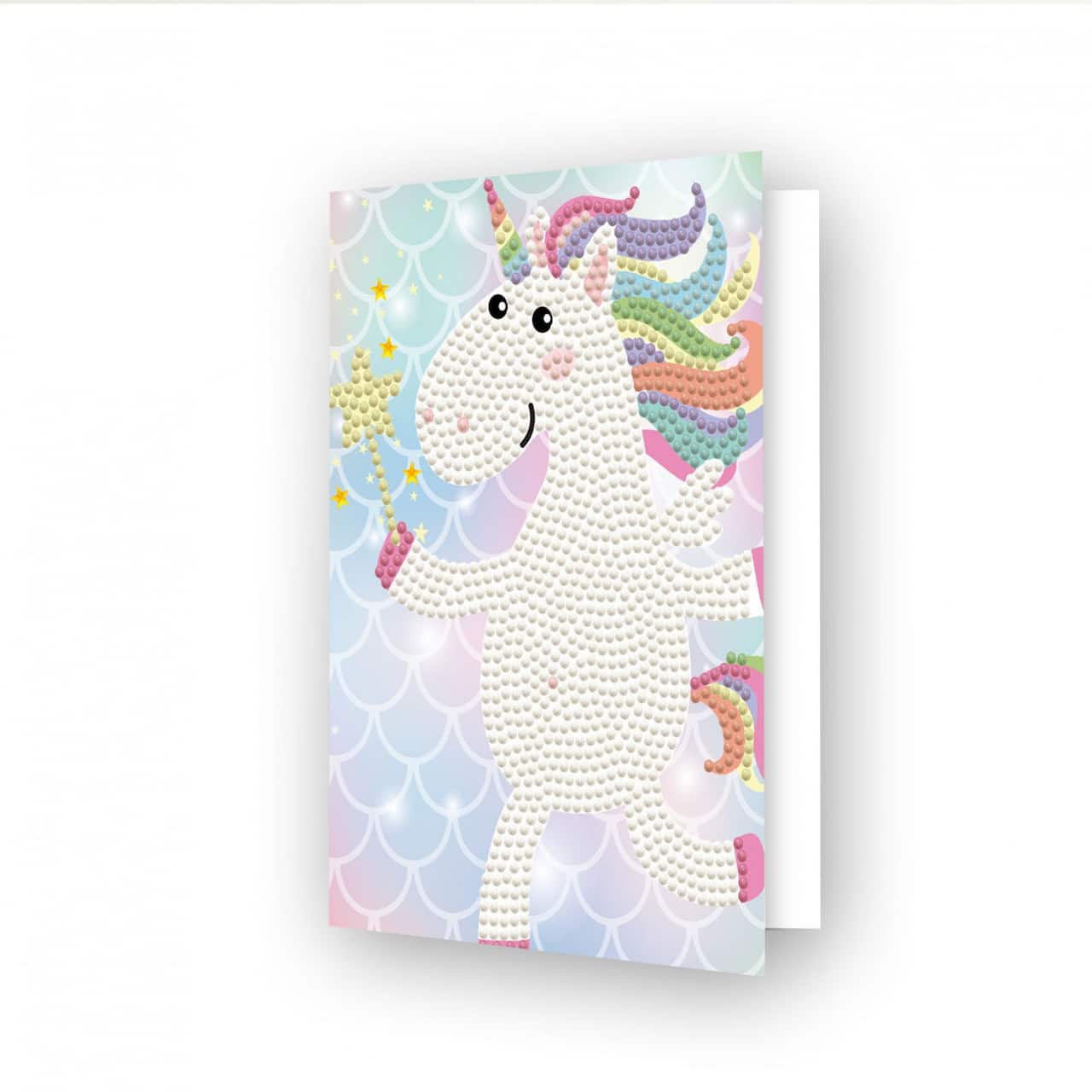 Diamond Dotz® Beginner Unicorn Wish Diamond Painting Card Kit